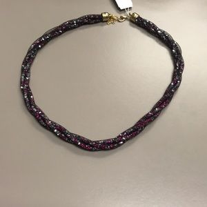 Stardust Choker (magenta color)